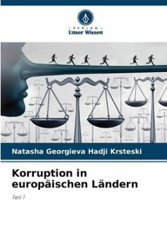 Korruption in europäischen Ländern - Georgieva Hadji Krsteski, Natasha