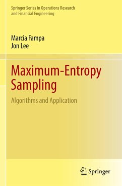 Maximum-Entropy Sampling - Fampa, Marcia;Lee, Jon