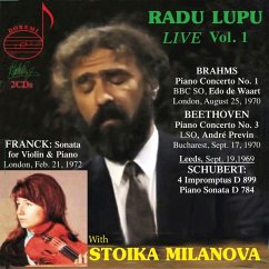 Radu Lupu: Live,Vol. 1 - Lupu,Radu/Milanova,Stoika/+