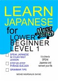 Learn Japanese for Lower Beginner level 1 (eBook, ePUB)