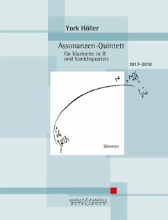 Assonanzen-Quintett. Für Klarinette in B und Streichquartett.