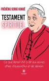 Testament spirituel (eBook, ePUB)