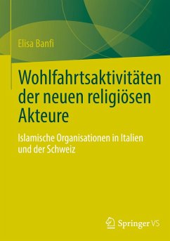Cover Wohlfahrtsaktivitäten der neuen religiösen Akteure
