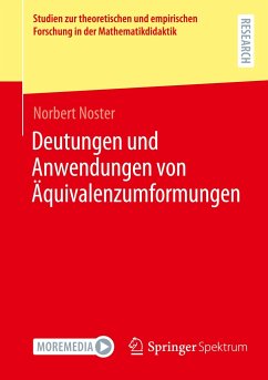 Deutungen und Anwendungen von Äquivalenzumformungen - Noster, Norbert