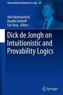 Dick de Jongh on Intuitionistic and Provability Logics