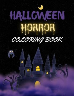 Halloween Horror Coloring Book - McCloud, Clint