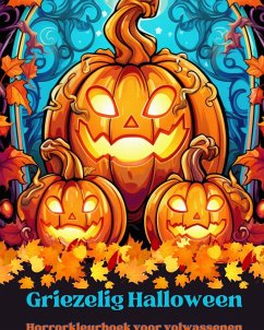 Griezelige Halloween - Books, Adult Coloring