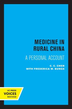 Cover Medicine in Rural China (eBook, ePUB)