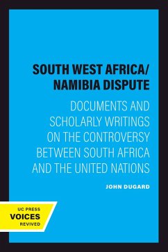 Cover The South West Africa/Namibia Dispute (eBook, ePUB)