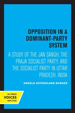 Cover Opposition in a Dominant-Party System (eBook, ePUB)