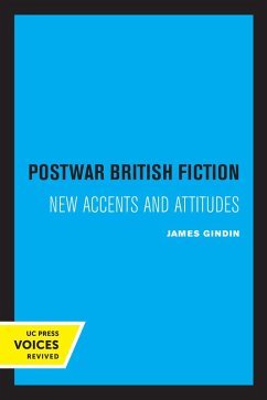 Postwar British Fiction (eBook, ePUB) - Gindin, James