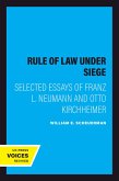 The Rule of Law Under Siege (eBook, ePUB)