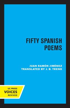 Fifty Spanish Poems (eBook, ePUB) - Jimenez, Juan Ramon
