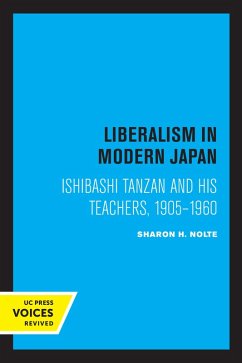 Liberalism in Modern Japan (eBook, ePUB) - Nolte, Sharon