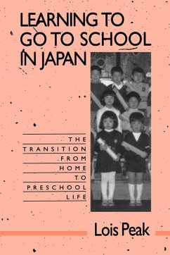 Cover Learning to Go to School in Japan (eBook, ePUB)