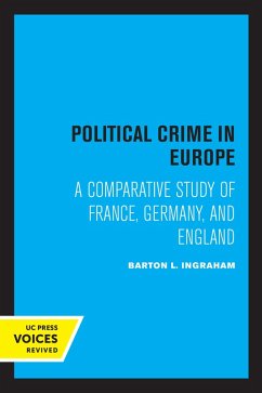 Cover Political Crime in Europe (eBook, ePUB)