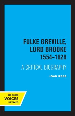 Fulke Greville, Lord Brooke 1554-1628 (eBook, ePUB) - Rees, Joan
