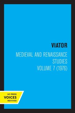 Viator, Medieval and Renaissance Studies, Volume 7 (1976) (eBook, ePUB) - The Center for Medieval and Renaissance Studies