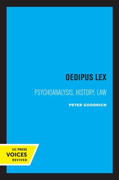 Oedipus Lex (eBook, ePUB) - Goodrich, Peter