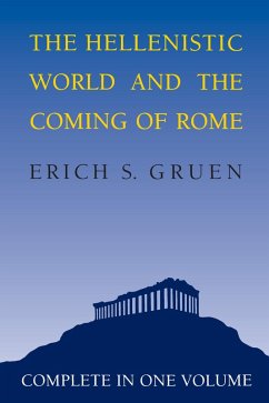 Cover The Hellenistic World and the Coming of Rome (eBook, ePUB)