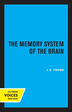 The Memory System of the Brain (eBook, ePUB) - Young, J. Z.