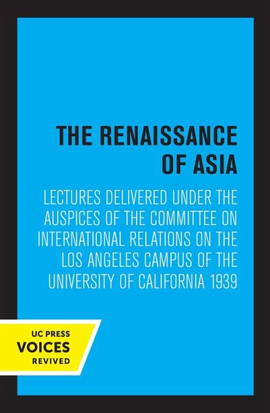 The Renaissance of Asia (eBook, ePUB)