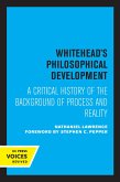 Whitehead's Philosophical Development (eBook, ePUB)