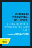 Whitehead's Philosophical Development (eBook, ePUB)