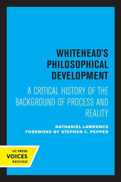 Whitehead's Philosophical Development (eBook, ePUB) - Lawrence, Nathaniel