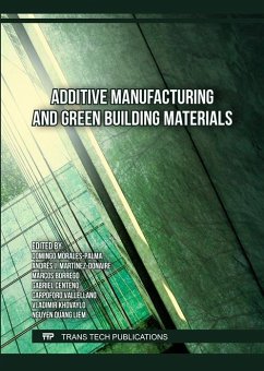 Cover Additive Manufacturing and Green Building Materials (eBook, PDF)