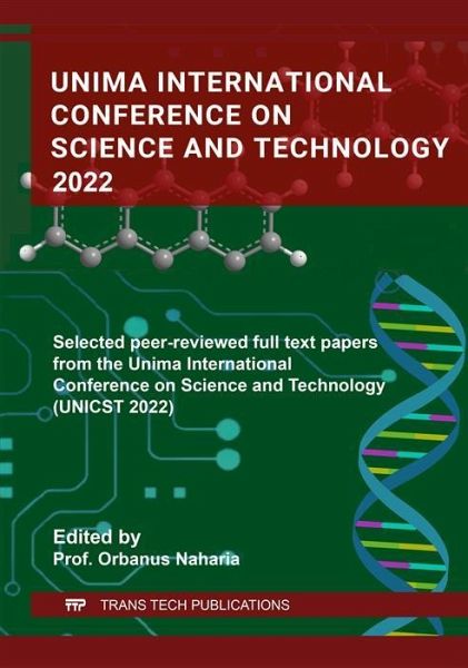 Unima International Conference on Science and Technology, UNICST 2022 (eBook, PDF) Unima International Conference on Science and Technology, UNICST 2022 (eBook, PDF)