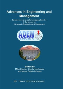 Cover Advances in Engineering and Management (eBook, PDF)