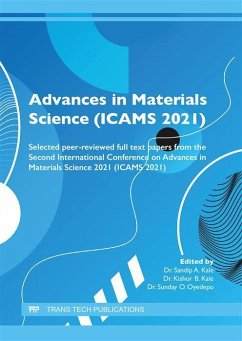 Cover Advances in Materials Science (ICAMS 2021) (eBook, PDF)