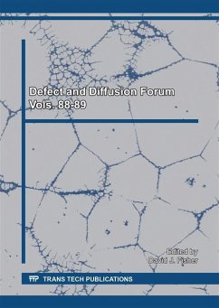 Cover Defect and Diffusion Forum Vols. 88-89 (eBook, PDF)