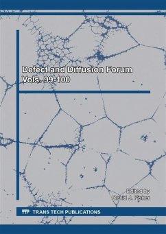 Cover Defect and Diffusion Forum Vols. 99-100 (eBook, PDF)