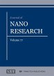 Journal of Nano Research Vol. 77... - Bild 1