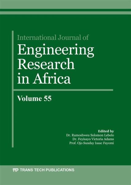 International Journal of Engineering Research in Africa Vol. 55 (eBook, PDF)