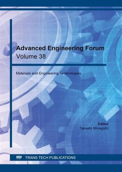 Cover Advanced Engineering Forum Vol.38 (eBook, PDF)