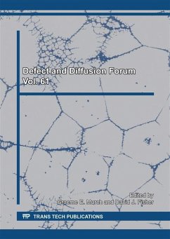 Cover Defect and Diffusion Forum Vol. 61 (eBook, PDF)