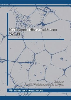 Cover Defect and Diffusion Forum Vol. 39 (eBook, PDF)
