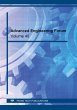 Advanced Engineering Forum Vol. 40... - Bild 1
