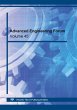Advanced Engineering Forum Vol. 45... - Bild 1