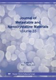 Journal of Metastable and Nanocrystalline Materials Vol. 33 (eBook, PDF)