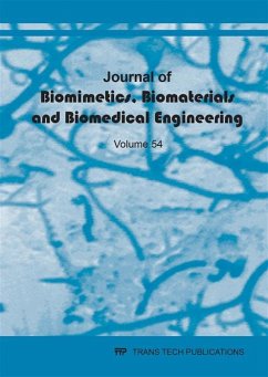 Cover Journal of Biomimetics, Biomaterials and Biomedical Engineering Vol. 54 (eBook, PDF)