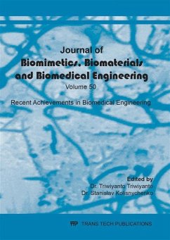 Cover Journal of Biomimetics, Biomaterials and Biomedical Engineering Vol. 50 (eBook, PDF)