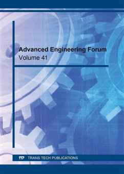 Cover Advanced Engineering Forum Vol. 41 (eBook, PDF)