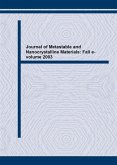 Journal of Metastable and Nanocrystalline Materials: Fall e-volume 2003 (eBook, PDF)