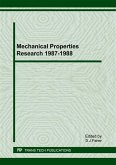 Mechanical Properties Research 1987-1988 (eBook, PDF)