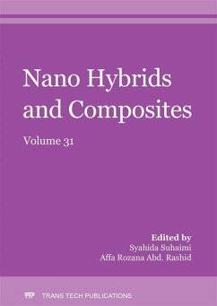 Cover Nano Hybrids and Composites Vol. 31 (eBook, PDF)
