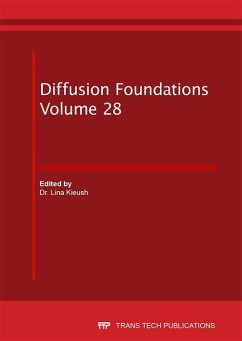 Diffusion Foundations Vol. 28 (eBook, PDF)